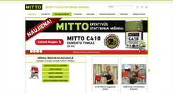 Desktop Screenshot of mitto.lt